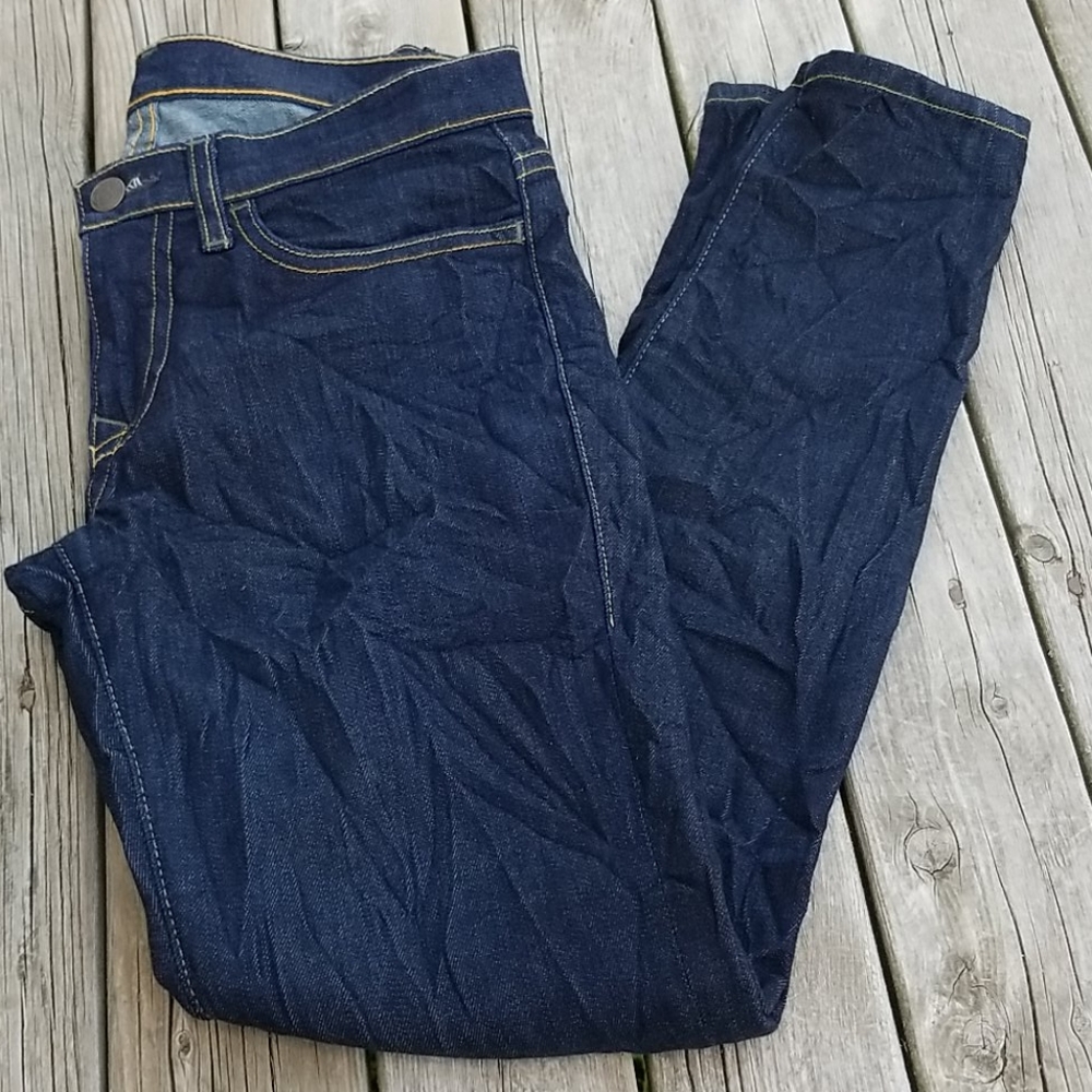 Imogene + Willie Lucy  Low Rise Skinny Jeans Size 25R Dark Blue - Picture 6 of 15